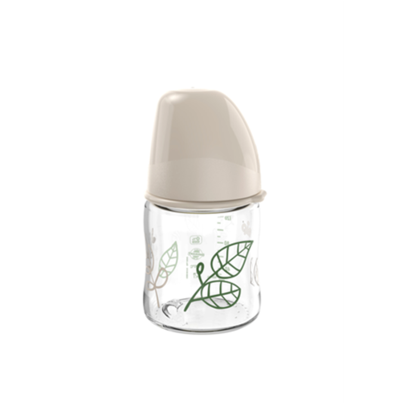 NIP STAKLENA BOCA ŠIROKOG GRLA,CHERRY GREEN GIRL,BEIGE,120ML