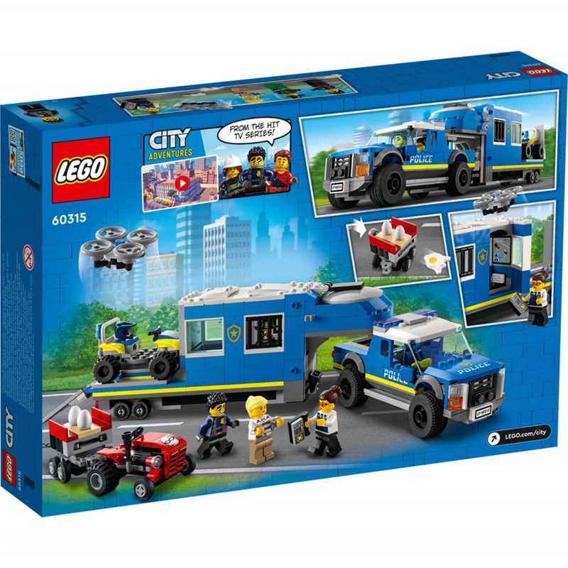 LEGO 60315 POLICIJSKI POKRETNI KOMANDNI CENTAR