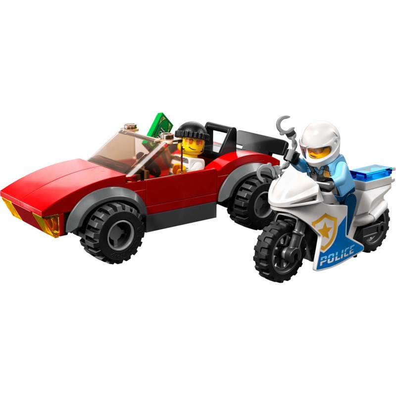 LEGO 60392 POTJERA NA POLICIJSKOM MOTORU