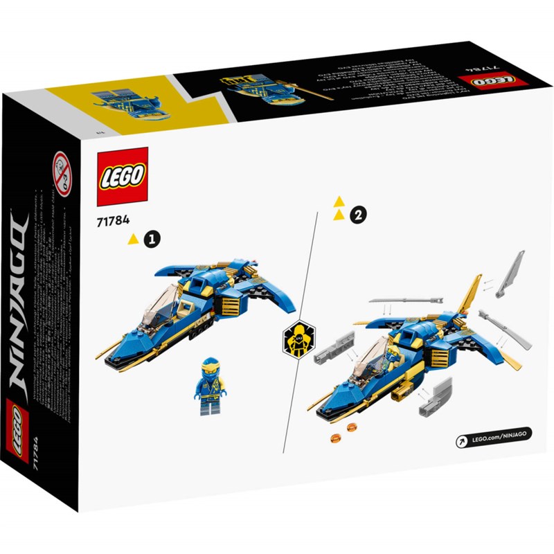 LEGO 71784 JAYEV MUNJEVITI AVION EVO