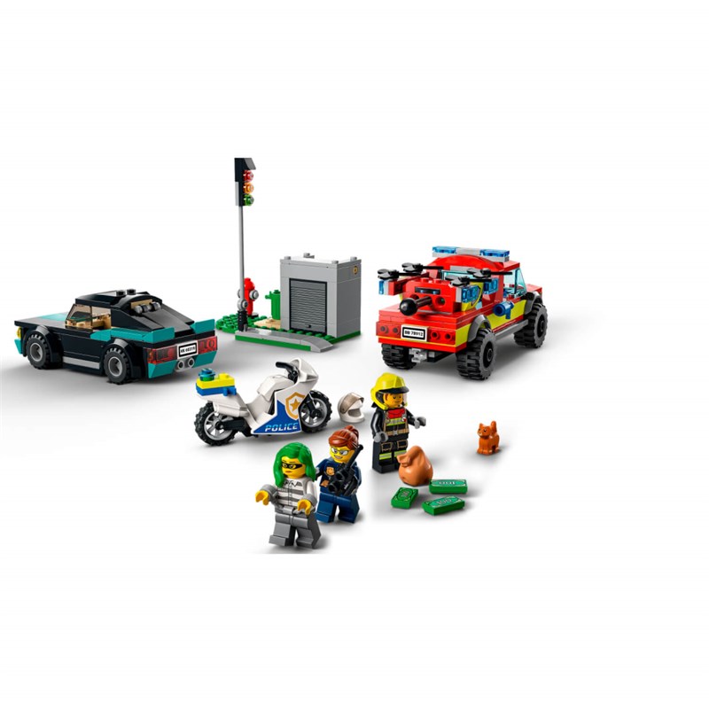 LEGO 60319 VATROGASNA AKCIJA I POLIICIJSK POTJERA