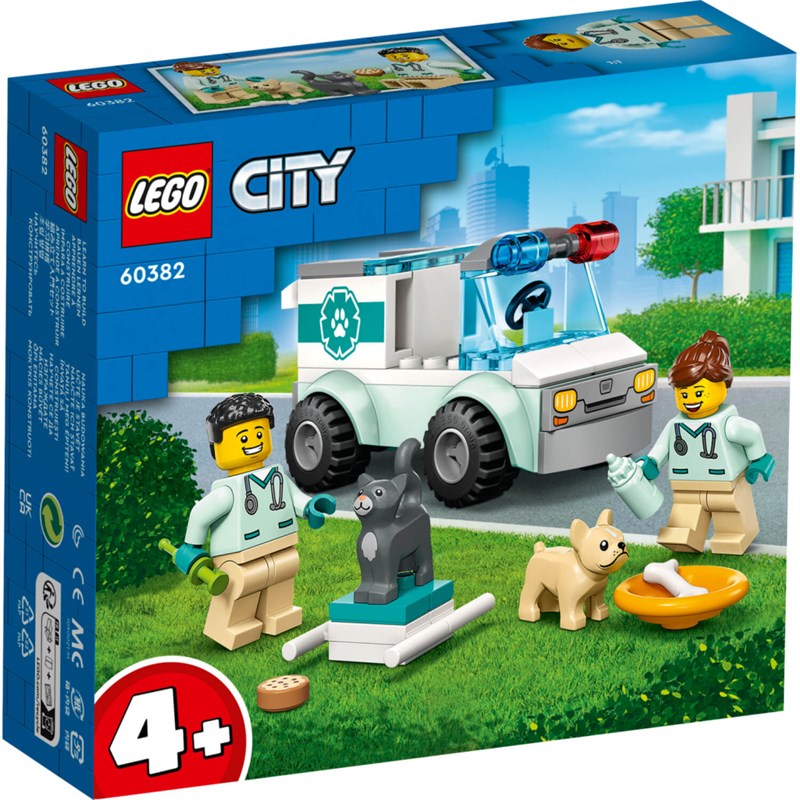 LEGO 60382  SPASILAČKI VETERINARSKI KOMBI