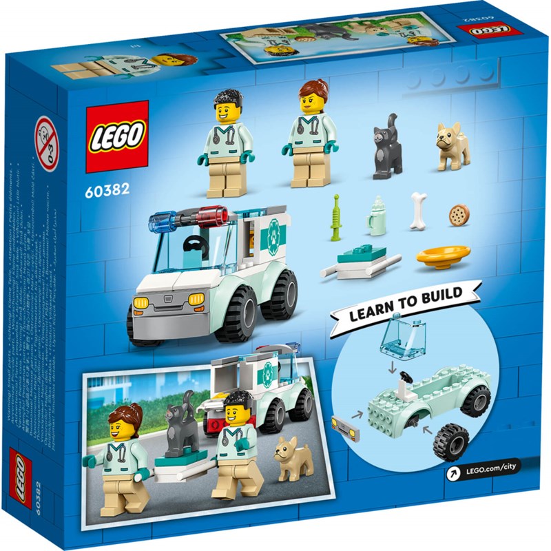 LEGO 60382  SPASILAČKI VETERINARSKI KOMBI