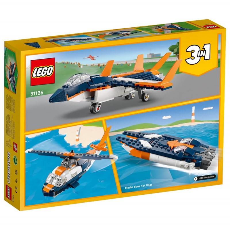 LEGO 31126 SUPERSONIČNI AVION