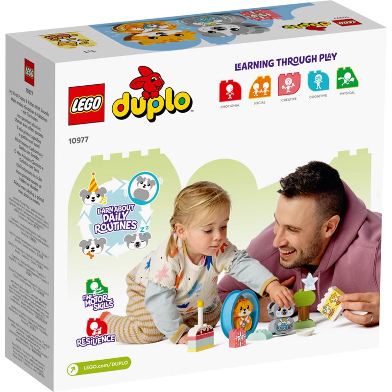 LEGO 10977 MOJ PRVI PSIĆ I MAČE SA ZVUKOM