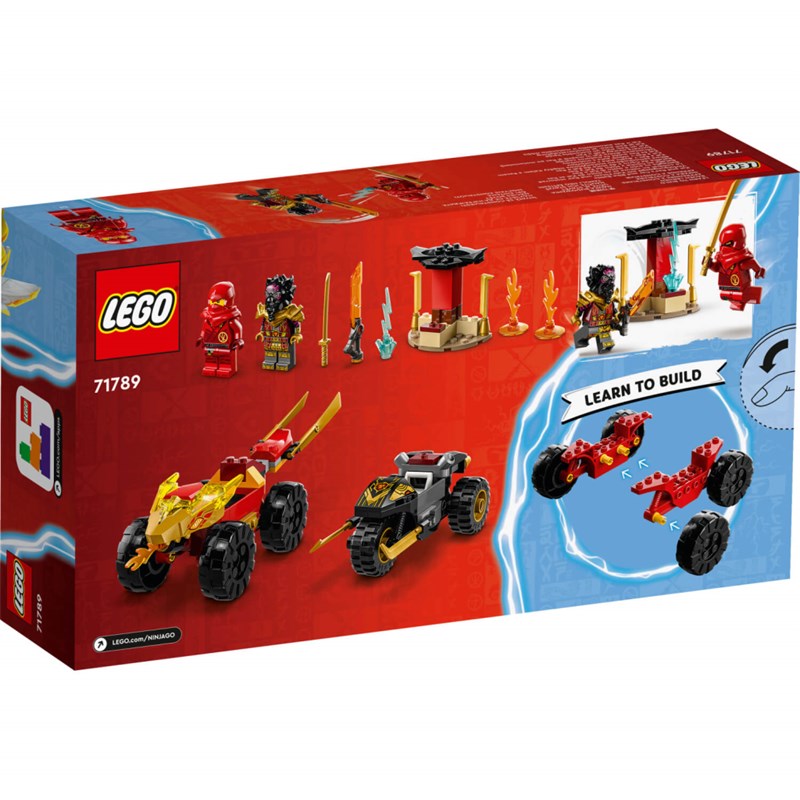 LEGO 71789 KAI I RASS BORBA AUTOMOBILA I BICIKLA