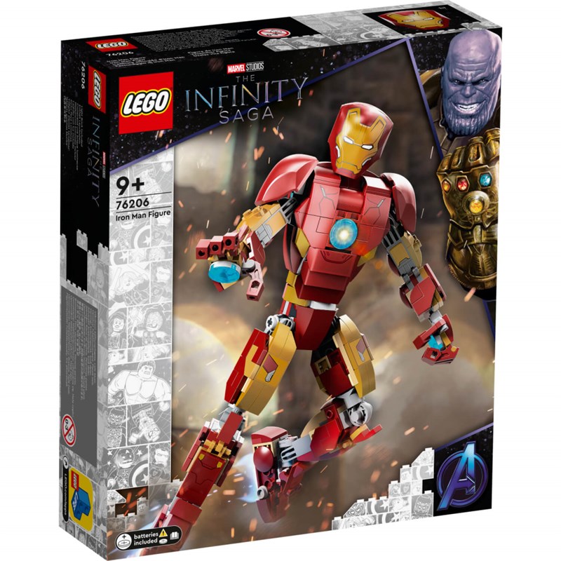 LEGO 76206 FIGURA IRON MAN