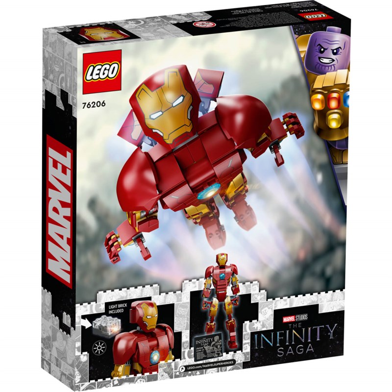 LEGO 76206 FIGURA IRON MAN