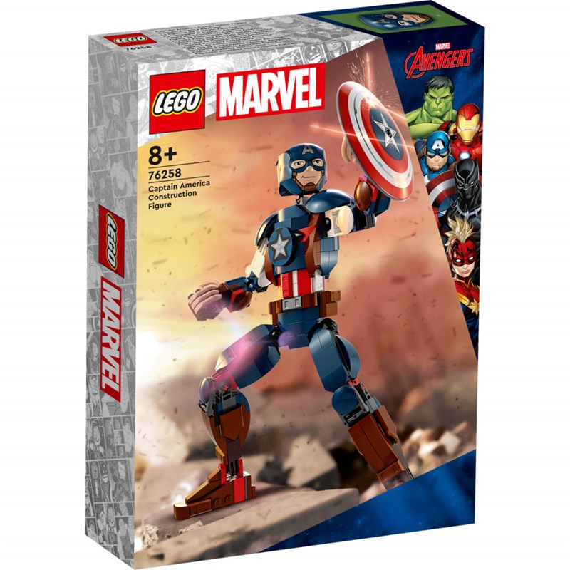 LEGO 76258 CAPTAIN AMERICA FIGURA