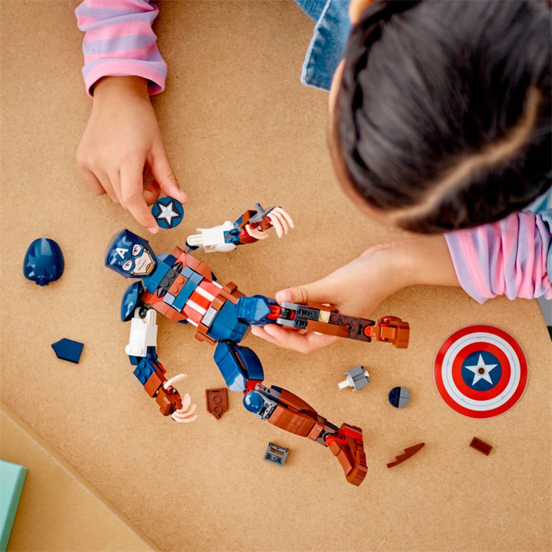 LEGO 76258 CAPTAIN AMERICA FIGURA