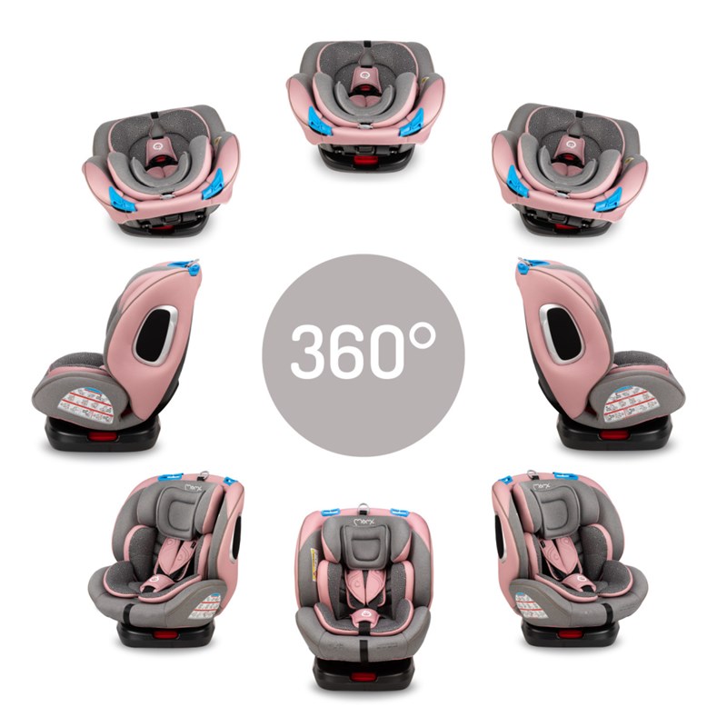 MOMI TORDI AUTOSJEDALICA 360,PINK