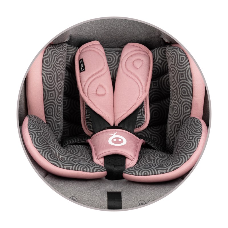 MOMI TORDI AUTOSJEDALICA 360,PINK