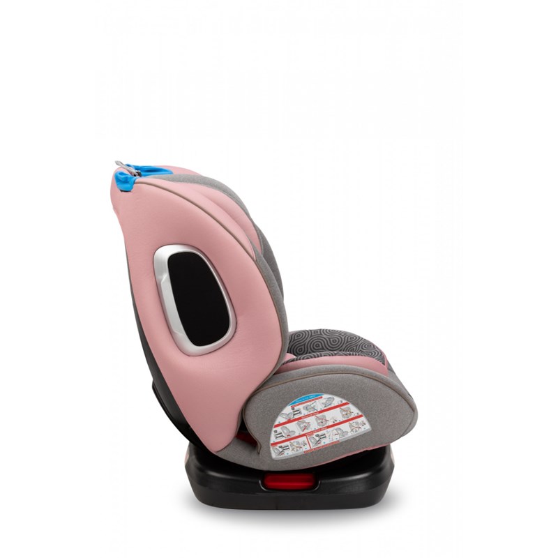 MOMI TORDI AUTOSJEDALICA 360,PINK