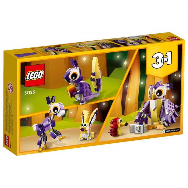 LEGO 31125 ŠUMSKA STVORENJA IZ MAŠTE