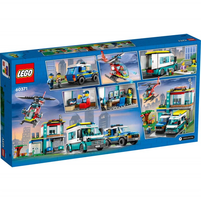 LEGO 60371 SPASILAČKA VOZILA