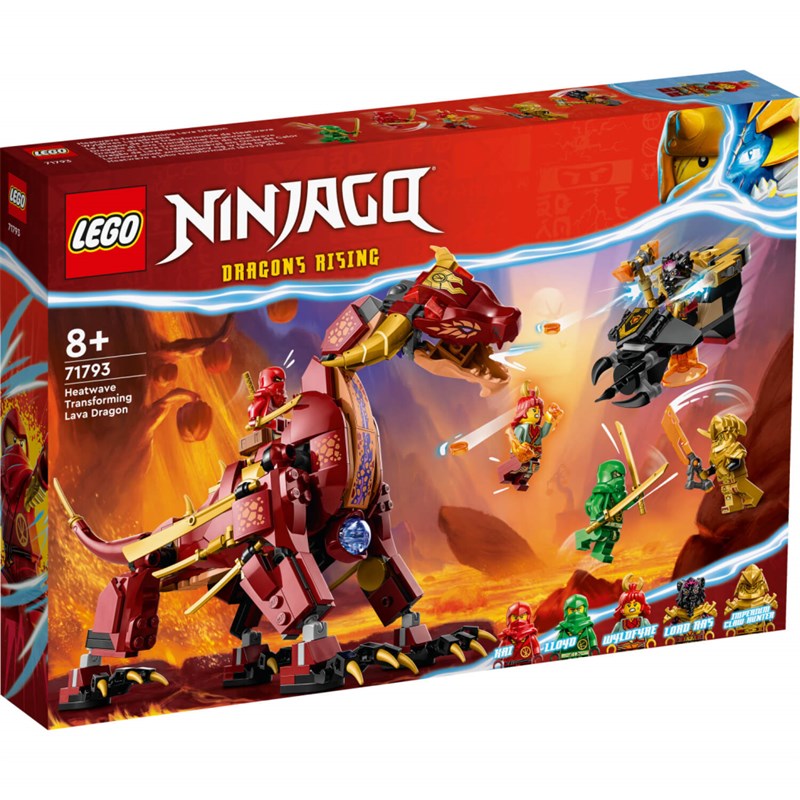 LEGO 71793 TRANSFORMACIJA LAVA ZMAJA