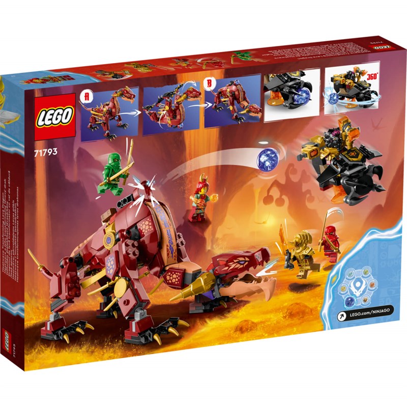 LEGO 71793 TRANSFORMACIJA LAVA ZMAJA