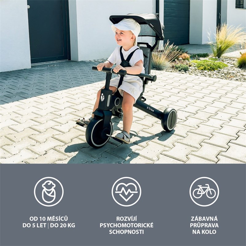 ZOPA TRIKE X TRIKE TRICIKLO,LUNAR GREY