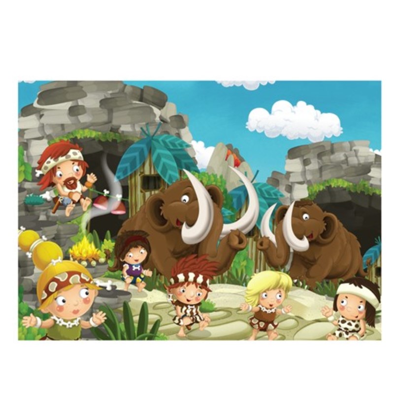 PUZZLE FUN 63,42X29CM LEDENO DOBA,VRABAC