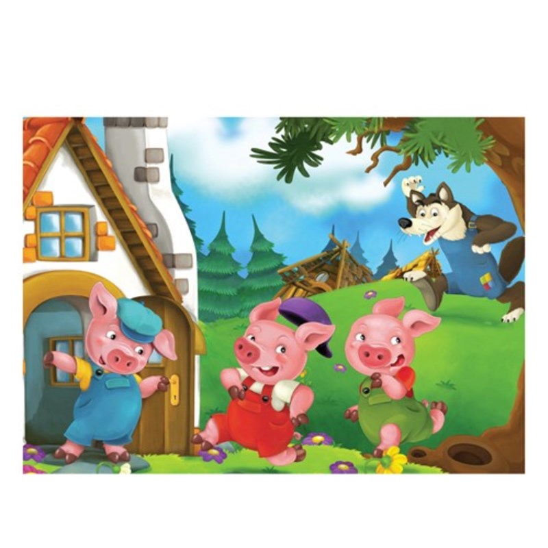 PUZZLE FUN,42X29CM TRI PRASETA,VRABAC