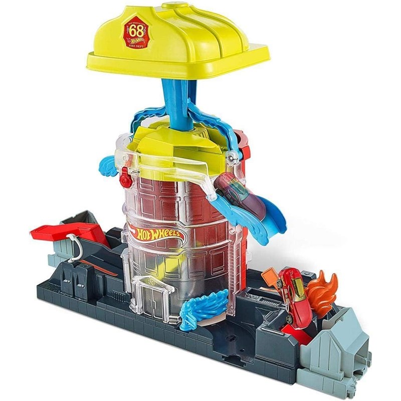 HOT WHEELS SUPER FIRE HOUSE RESCUE