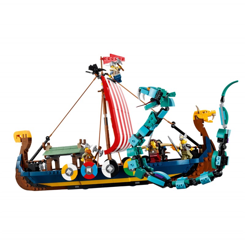 LEGO 31132 VIKINŠKI BROD I MIDGARD ZMIJA