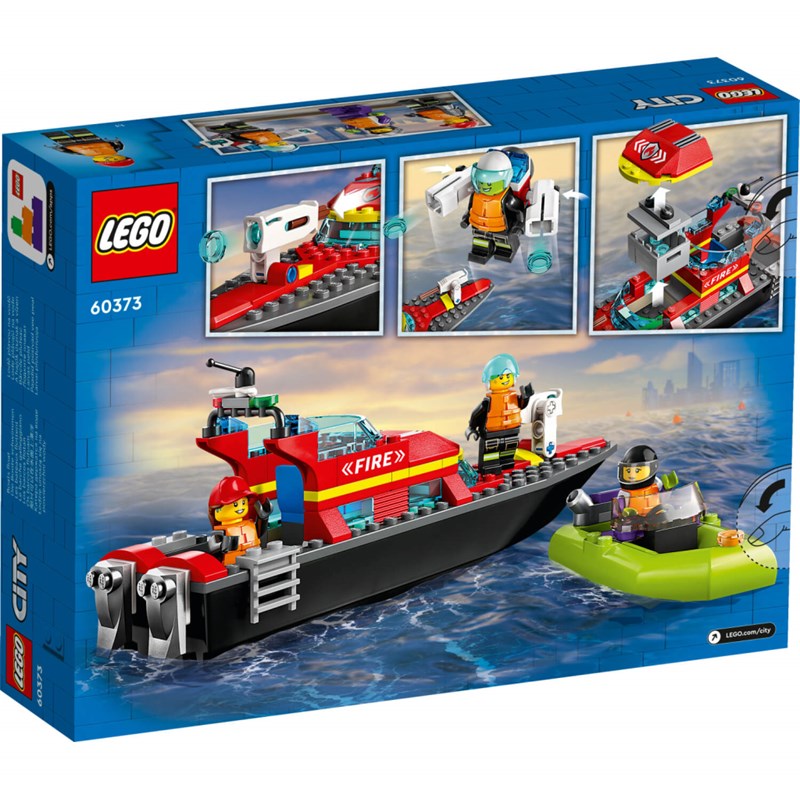 LEGO 60373 VATROGASNI SPASILAČKI BROD