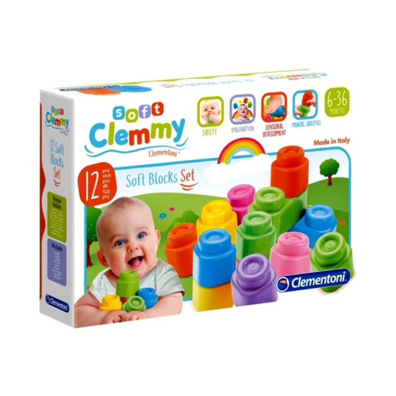 CLEMENTONI CLEMMY KOCKE SET 24 M.