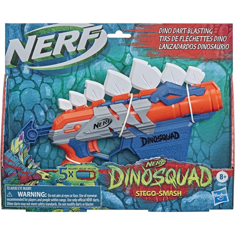 NERF STEGOSMASH BLASTER M.