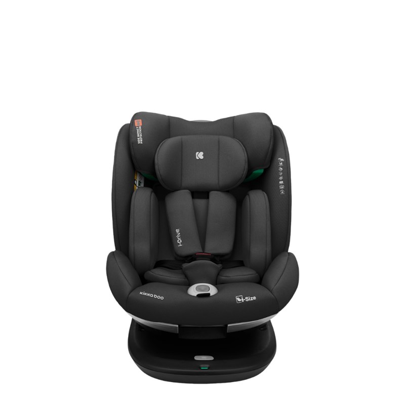 KIKKA BOO AUTOSJEDALICA I-DRIVE I-SIZE,40-150CM ,BLACK