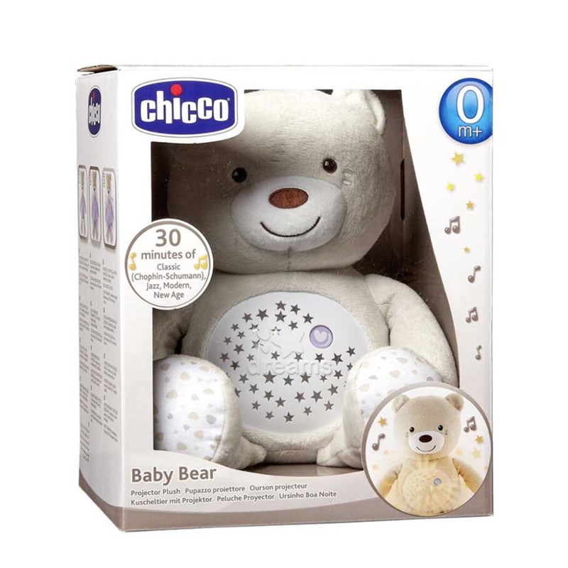 CHICCO BABY BEAR MEDO S PROJEKTOROM,NEUTRAL 0M+ ,M.