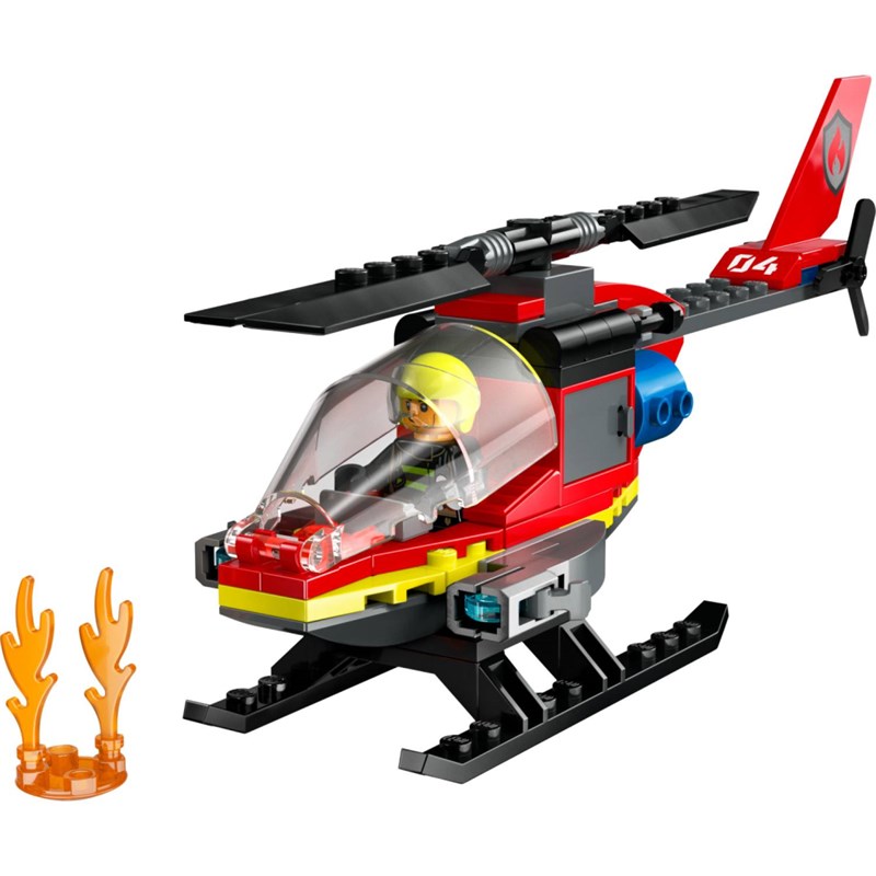 LEGO 60411 VATROGASNI SPASILAČKI HELIKOPTER