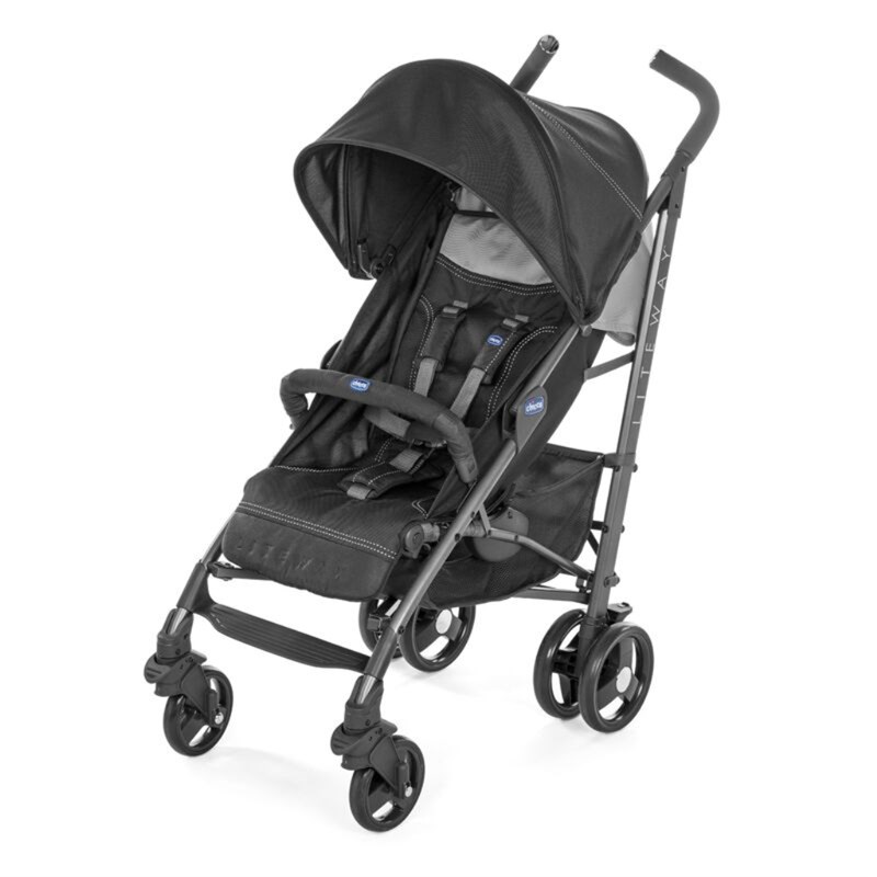 CHICCO LITEWAY 3 COMPLETE JET BLACK