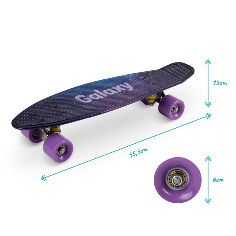 QKIDS GALAXY SKATEBOARD JEDNOROG