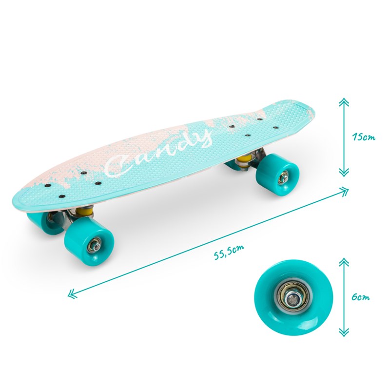 QKIDS GALAXY SKATEBOARD FEATHER