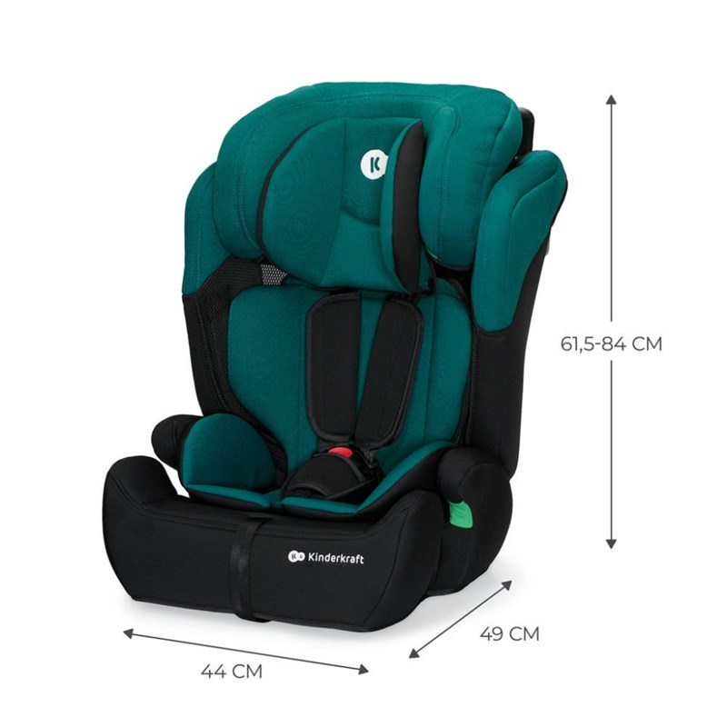 KINDERKRAFT AUTOSJEDALICA COMFORT UP I-SIZE 76-150CM GREEN 8