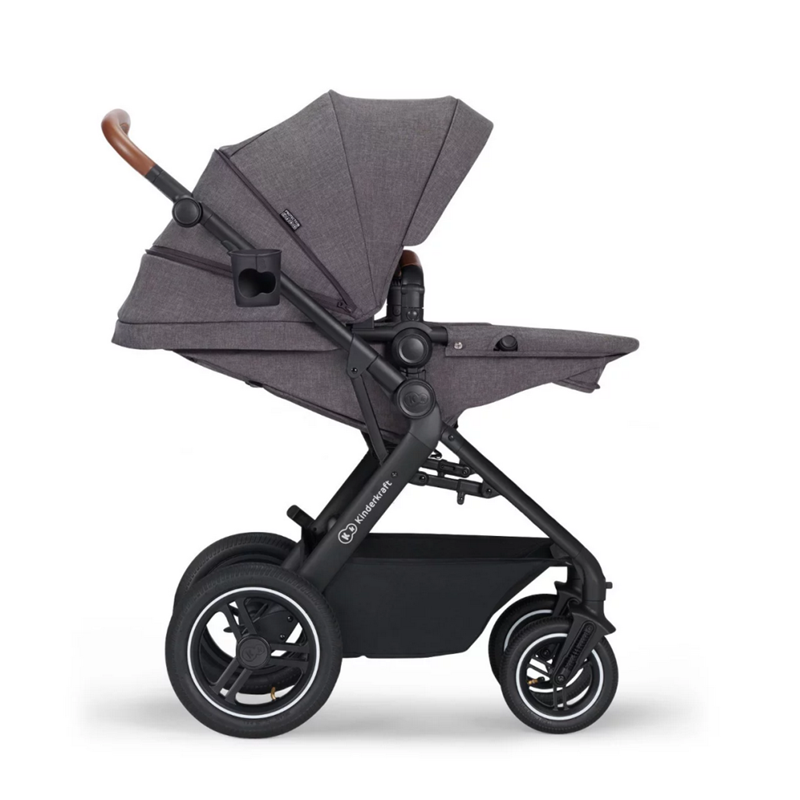 KINDERKRAFT KOLICA 3U1 B-TOUR(MINK) DARK GREY