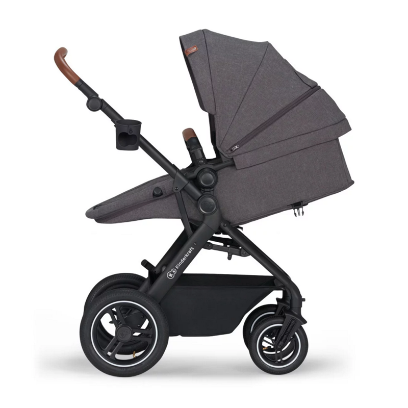 KINDERKRAFT KOLICA 3U1 B-TOUR(MINK) DARK GREY