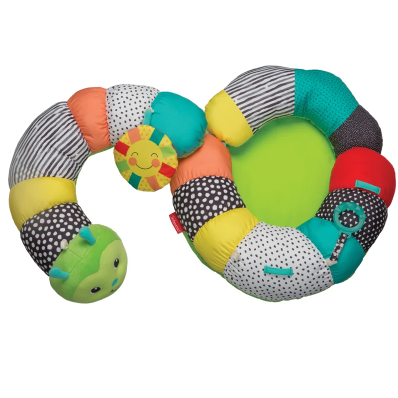 INFANTINO PROP-A-PILAR TUMMY JASTUK GUSJENICA FOR.