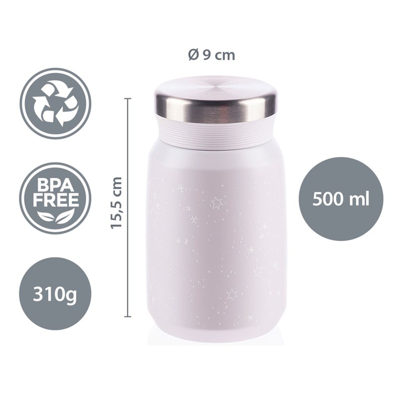 ZOPA TERMO BOCA ZA HRANU 500ML,STARS