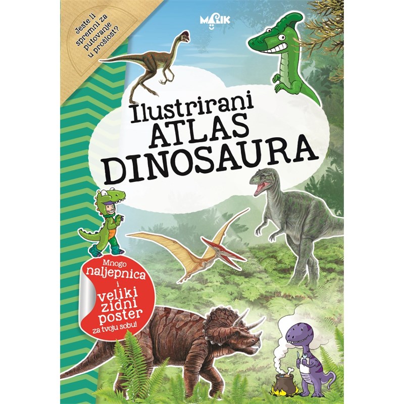 ILUSTRIRANI ATLAS DINOSAURA MB