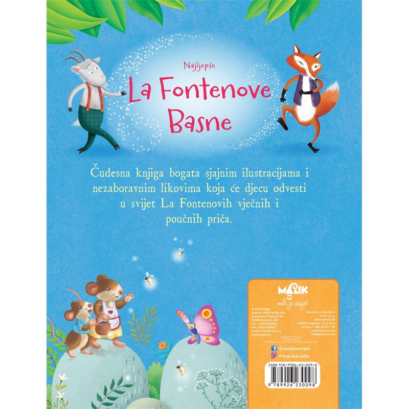 NAJLJEPŠE LA FONTENOVE BASNE