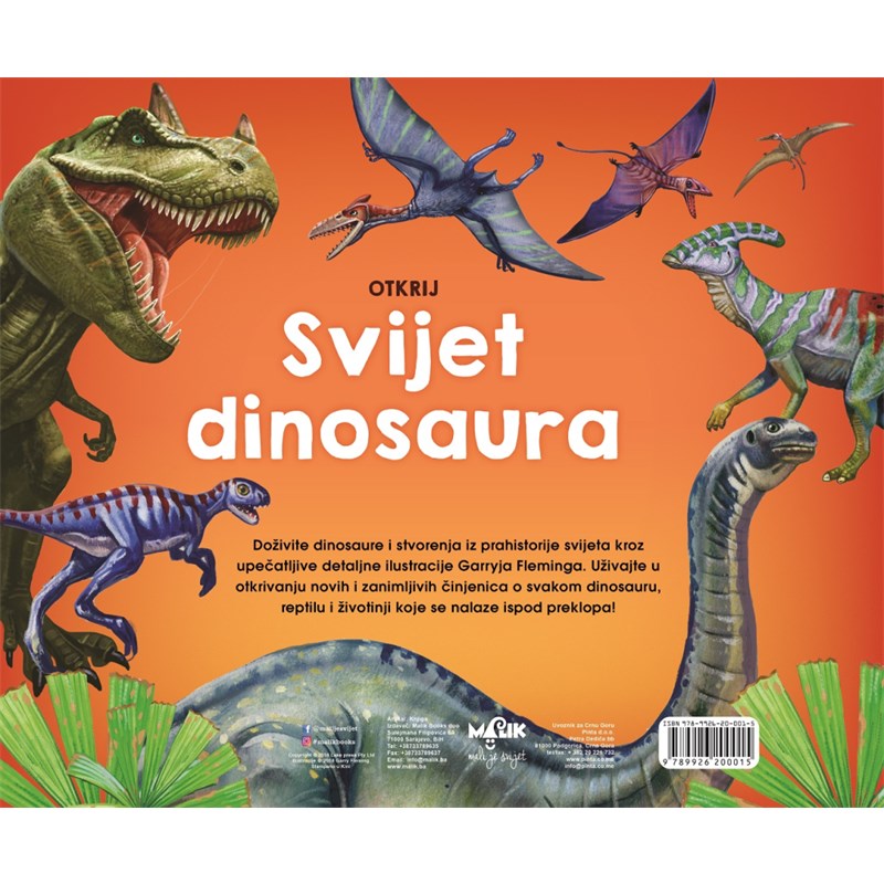 OTKRIJ SVIJET DINOSAURA-NEON MB.