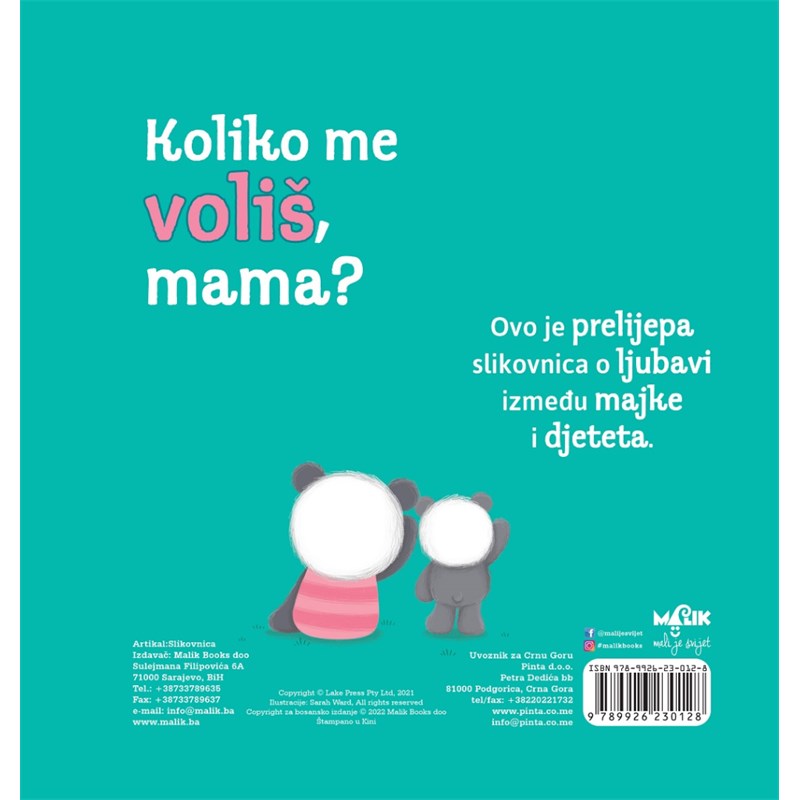 KOLIKO ME VOLIŠ,MAMA? MB.