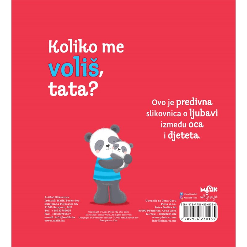 KOLIKO ME VOLIŠ,TATA? MB.