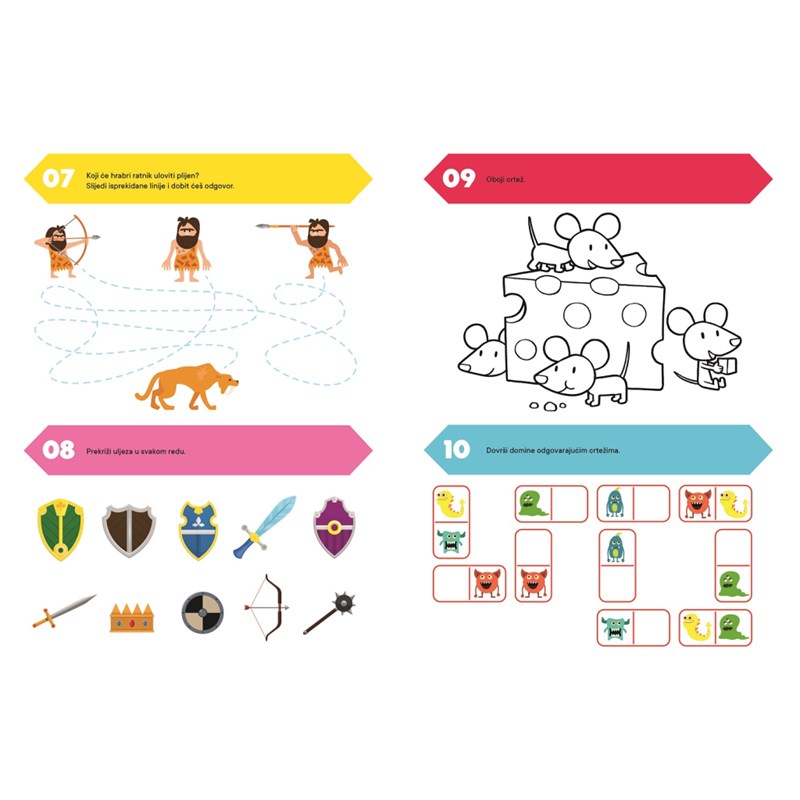 MOJA VJEŽBANKA 4+NARANČASTA MB.