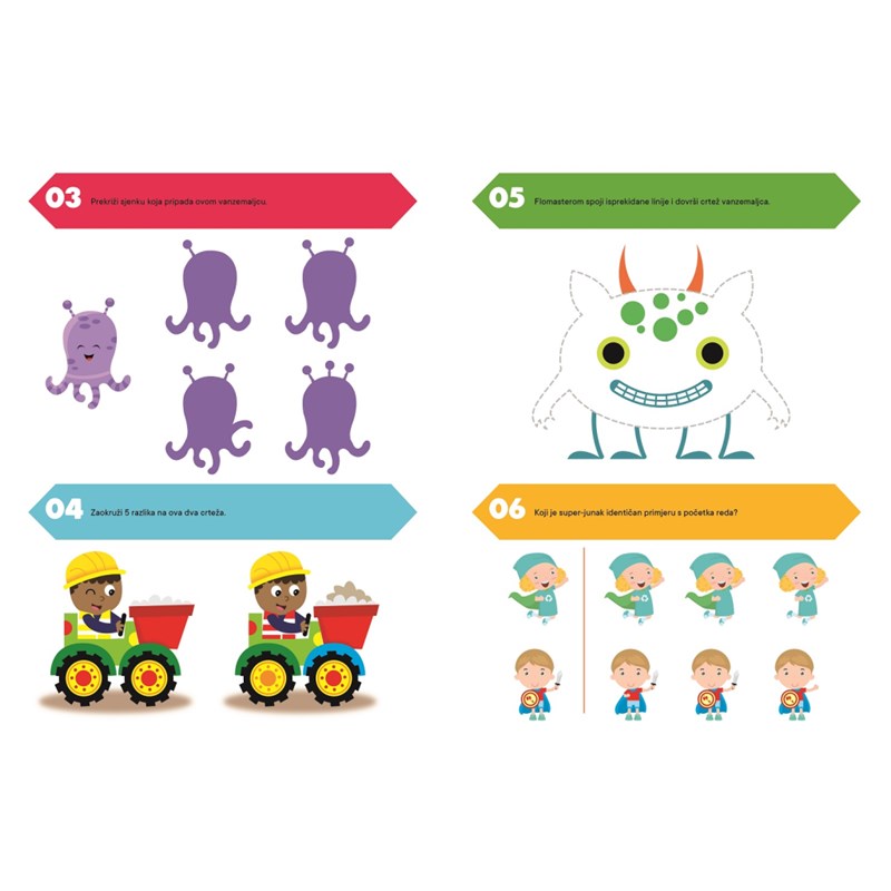 MOJA VJEŽBANKA 4+NARANČASTA MB.