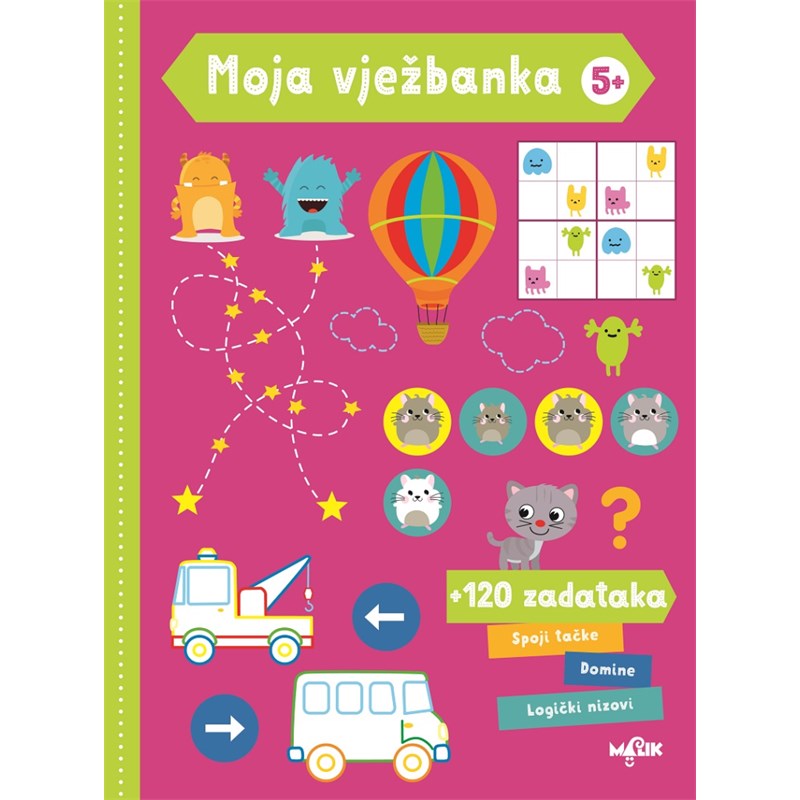 MOJA VJEŽBANKA 5+ ROZA MB.