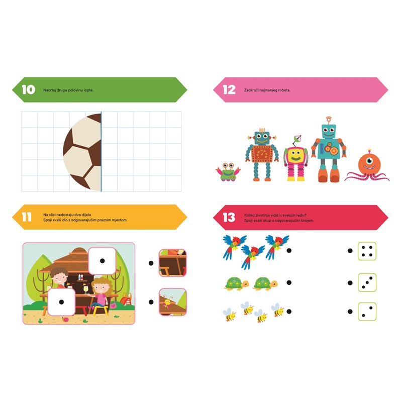 MOJA VJEŽBANKA 5+ ROZA MB.