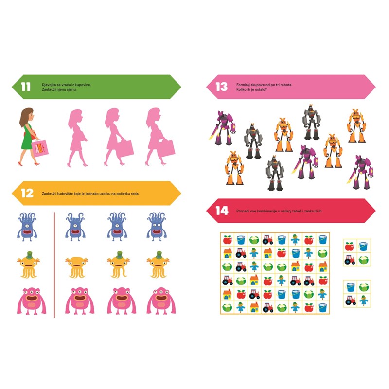 MOJA VJEŽBANKA 6+ ZELENA MB.